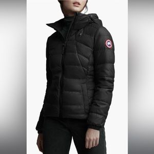 SOLD Canada Goose Black Abbott Packable Hooded 750 Fill Down Jacket Size XS